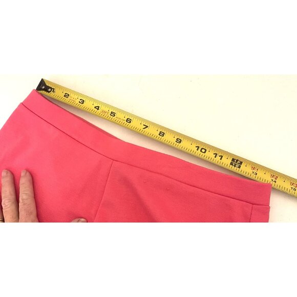 Avenue Cropped Straight-Leg Pants Set - Pink White & Black - Studded Hem Detail - Picture 11 of 12